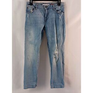 Celebrity Pink The Bestie Distressed Jeans Size 7/28 Women’s Stretch Denim